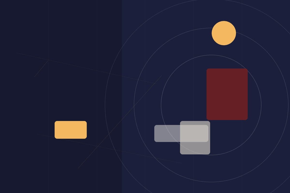 Abstract architectural illustration representing the Booking automation for a multi-site allied-health provider engagement.